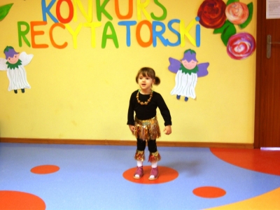 Międzyprzedszkolny Konkurs Recytatorski