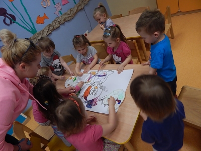 Zajęcia z mamą Oliwki