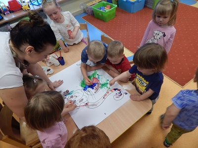 Zajęcia z mamą Oliwki
