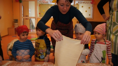 Warsztaty kulinarne w grupie 2,5 latków