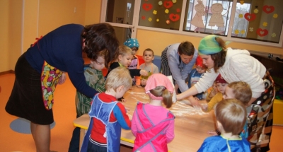 warsztaty kulinarne w grupie 3 latków A