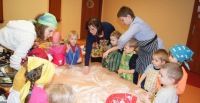 warsztaty kulinarne w grupie 3 latków A