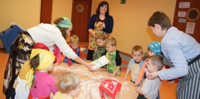 warsztaty kulinarne w grupie 3 latków A