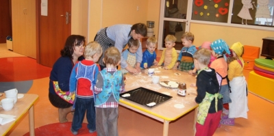 warsztaty kulinarne w grupie 3 latków A